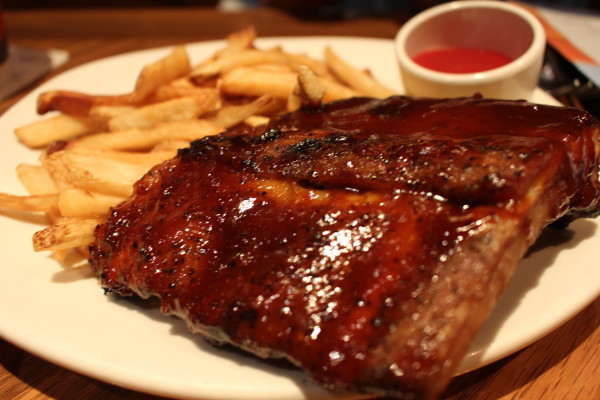 Outback Steakhouse Baby Back Ribs with Aussie Fries