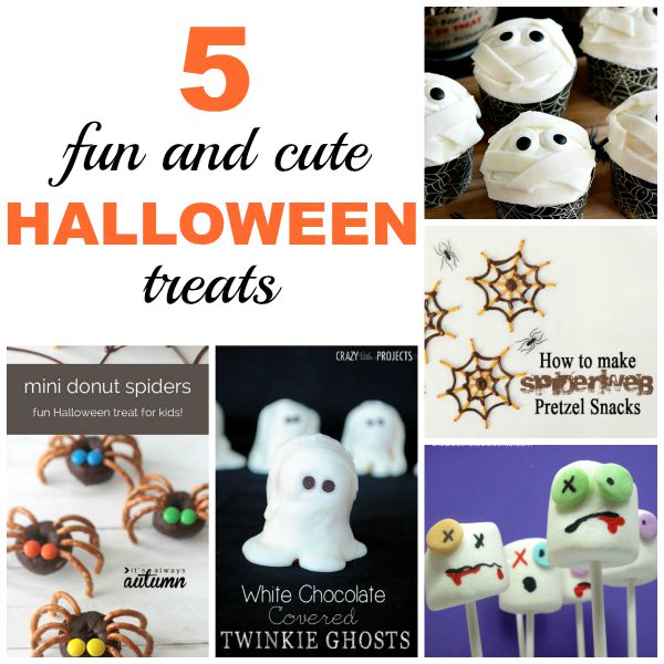 5 Fun and Cute Halloween Treats