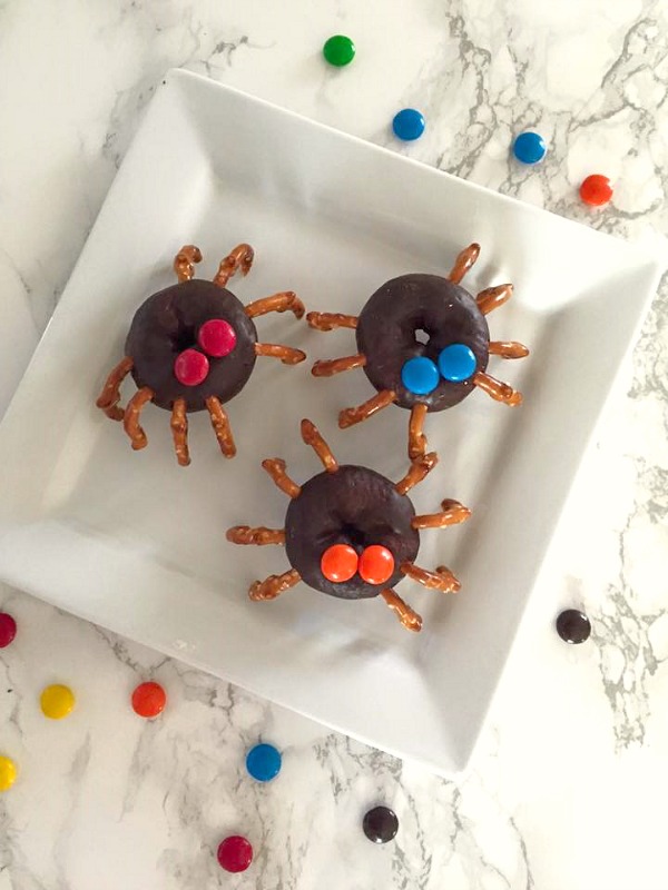 Mini Donut Spiders