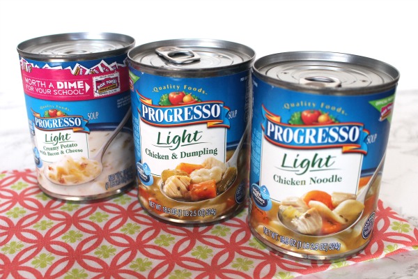 Eating Healthier with Progresso Light Soup