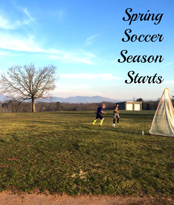 Spring Soccer Season Starts