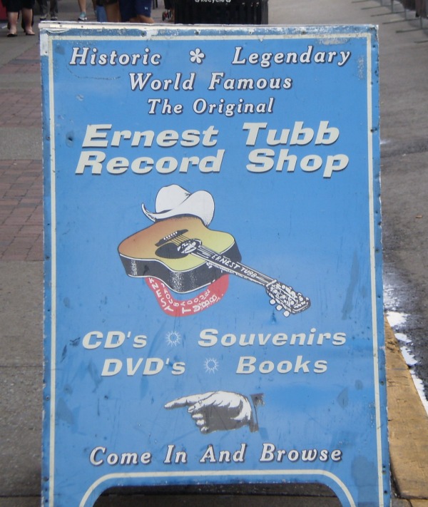 "Walking the Floor..." of the Ernest Tubb Record Shop
