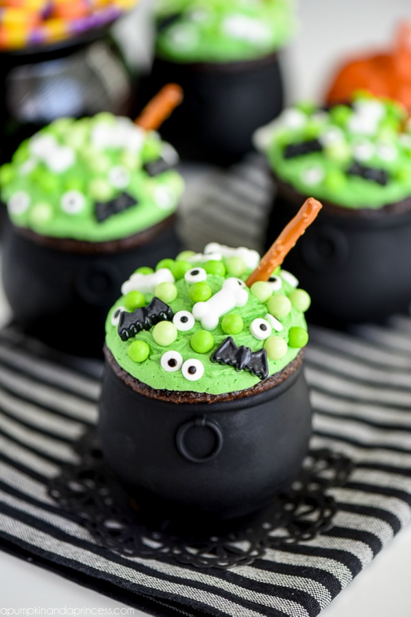 5 Cute Halloween Cupcakes