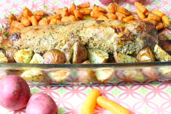 One-Pan Roasted Pork Tenderloin with Vegetables