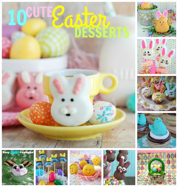 10 Cute Easter Desserts