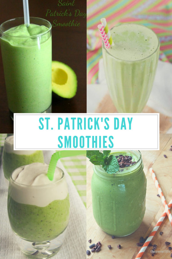 St. Patrick's Day Smoothies