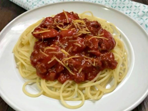 Filipino-Style Spaghetti
