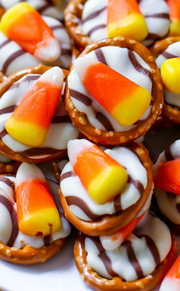 Candy Corn Halloween Treats