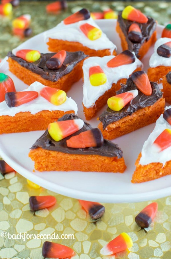 Candy Corn Halloween Treats