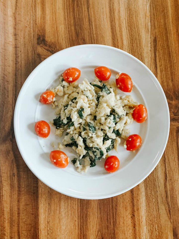 Spinach and Cheese Omelet