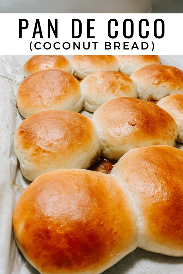Pan de Coco or Coconut Bread