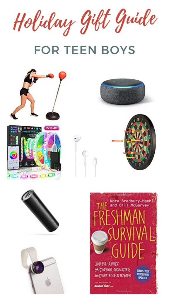Holiday Gift Guide for Teen Boys