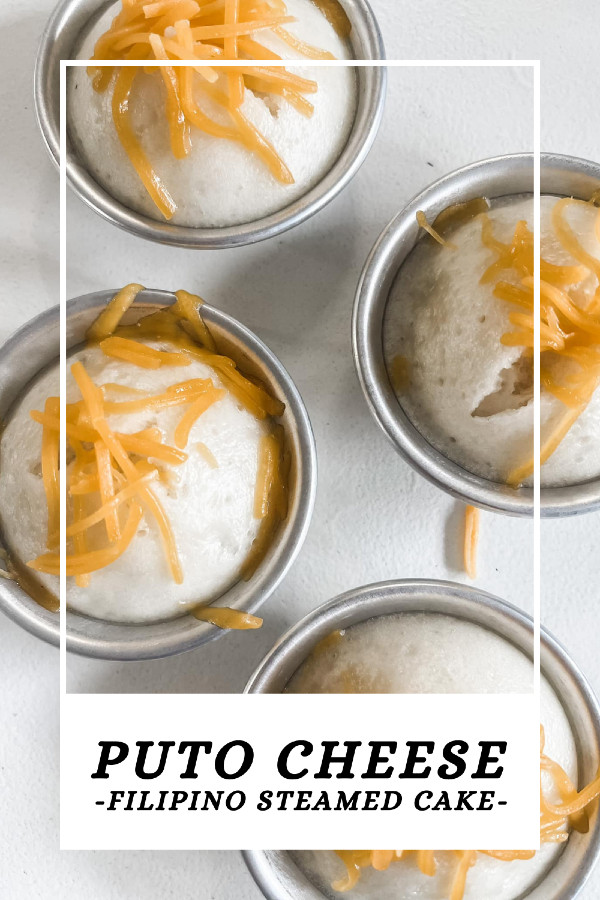 Puto Cheese (Filipino Steamed Cake)