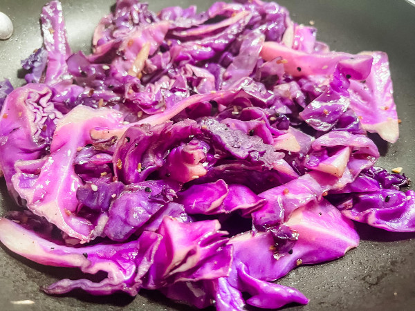 Sautéed Red Cabbage