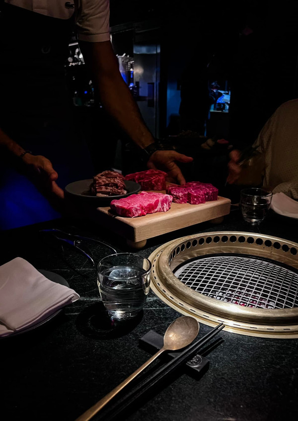 Korean BBQ in Miami with Buddies