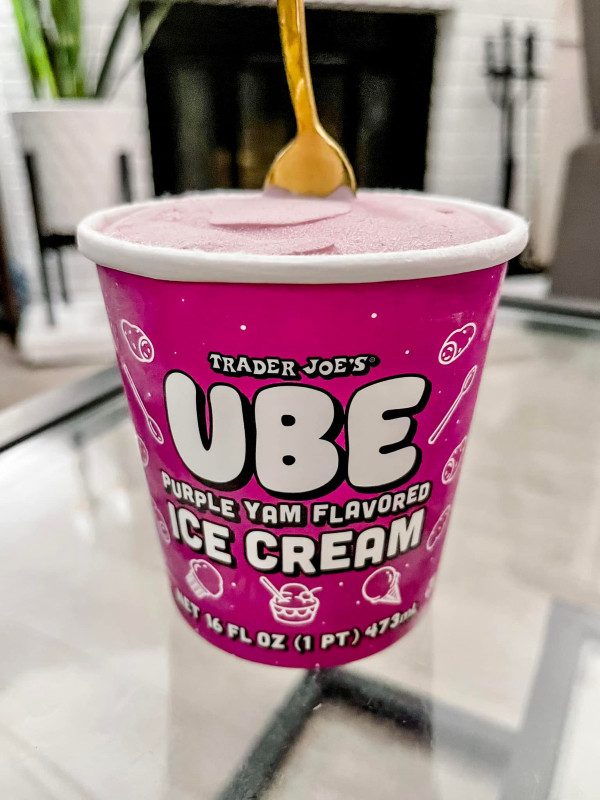 Trader Joe's Ube Ice Cream