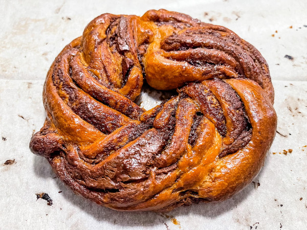 Nutella Pastry Wreath