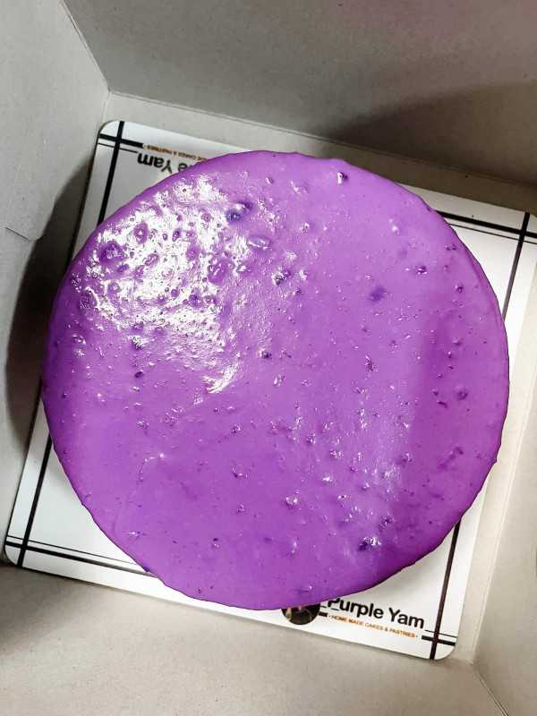 Korean Bun and Purple Yam Cake