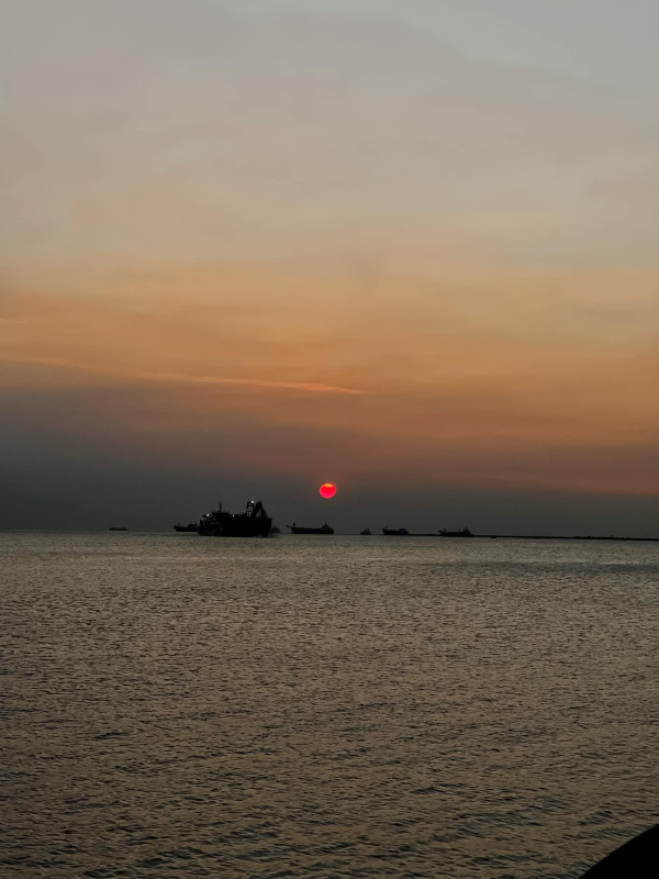 The Magnificent Sunset Over Manila Bay