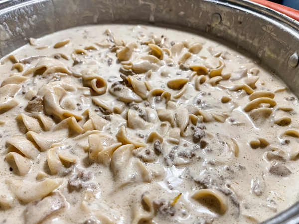 One-Pot Beef Stroganoff