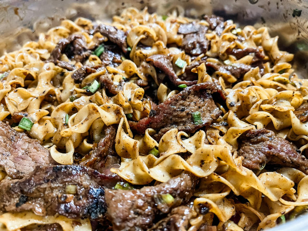 Mongolian Beef Noodles