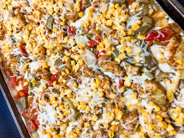 Sheet Pan Chicken Fajitas