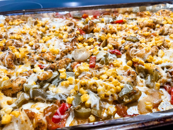 Sheet Pan Chicken Fajitas