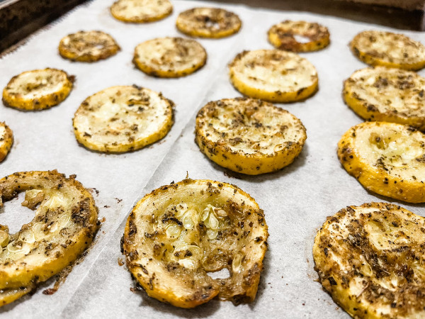 Roasted Yellow Squash